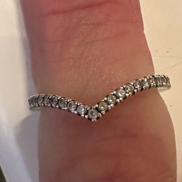 Pandora authentic wishbone ring size 48 (4.5) - Picture 8 of 9